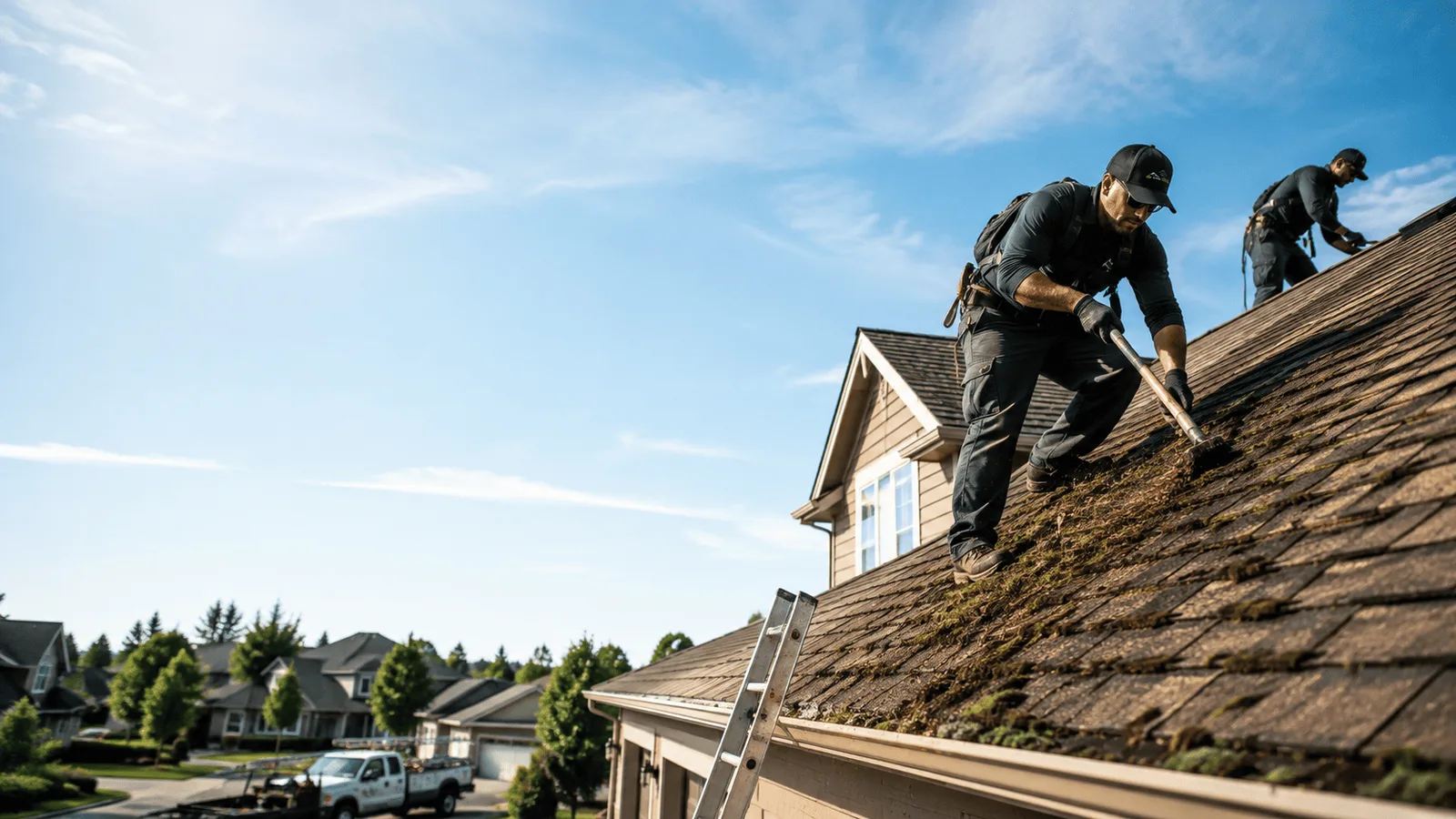 Roof Moss Removal in Pulaski, MS near me
